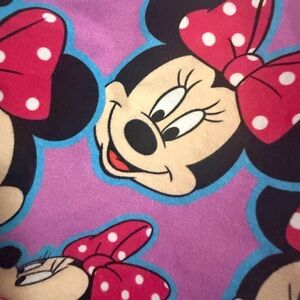 Minnie Rose Red and Purple Fabric